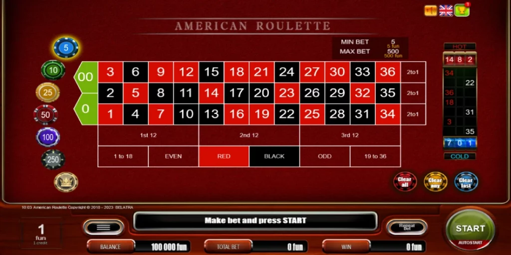 rulles roulette online